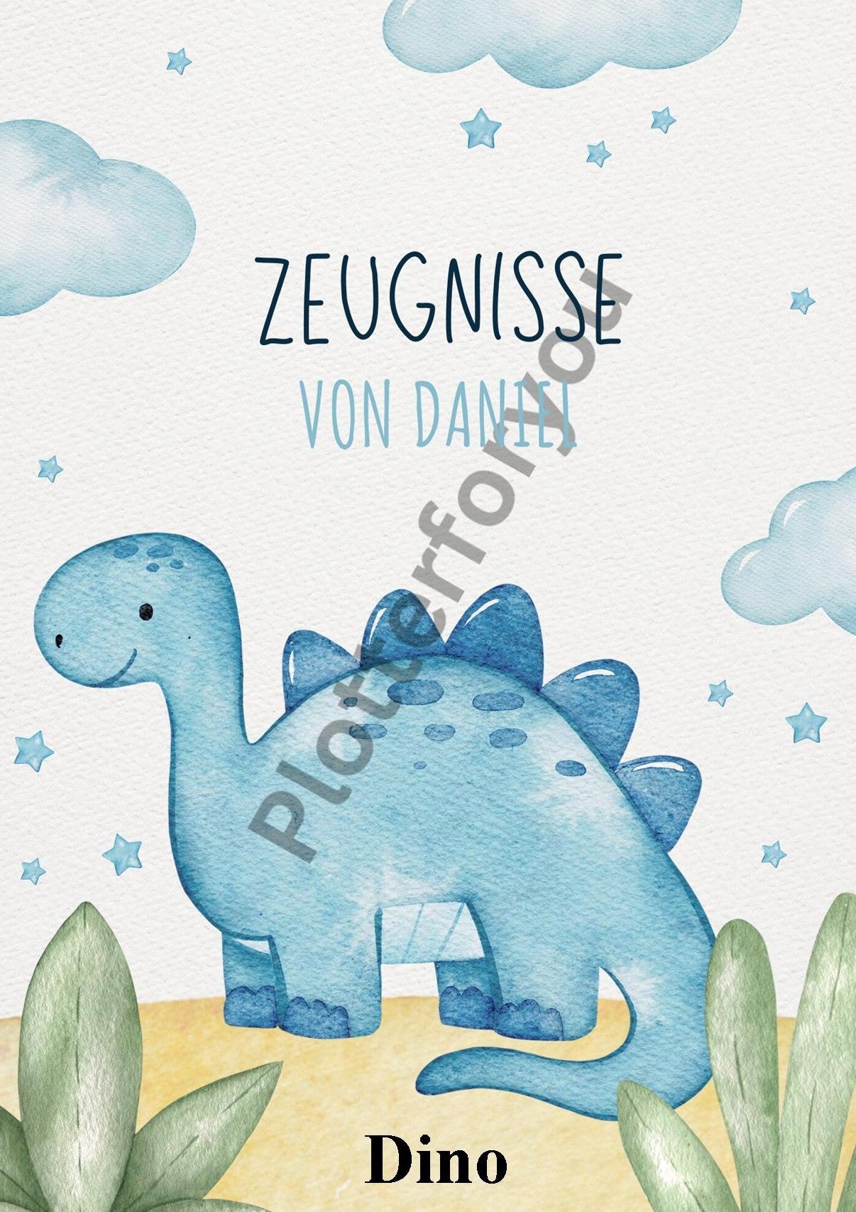 Zeugnismappe