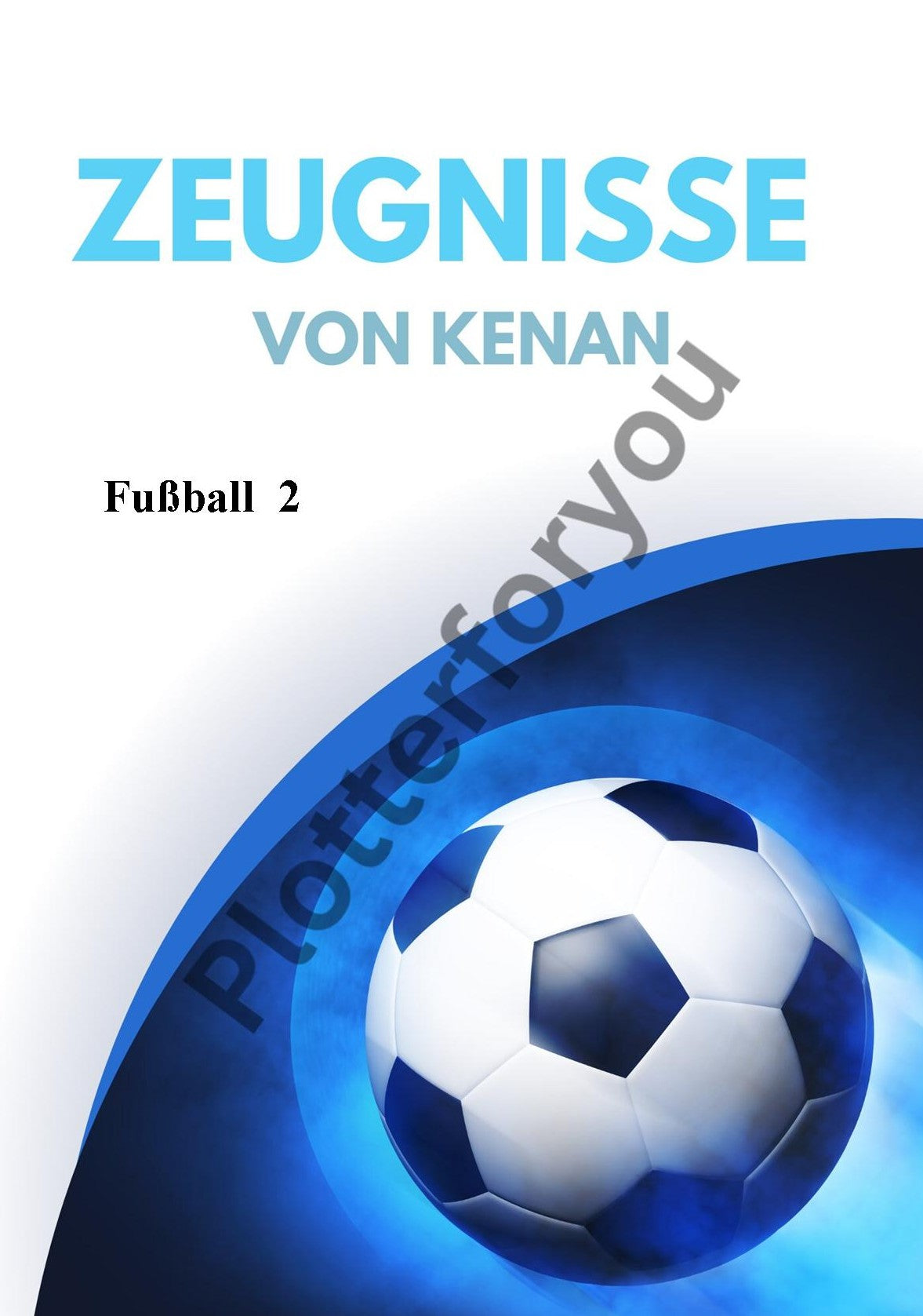 Zeugnismappe