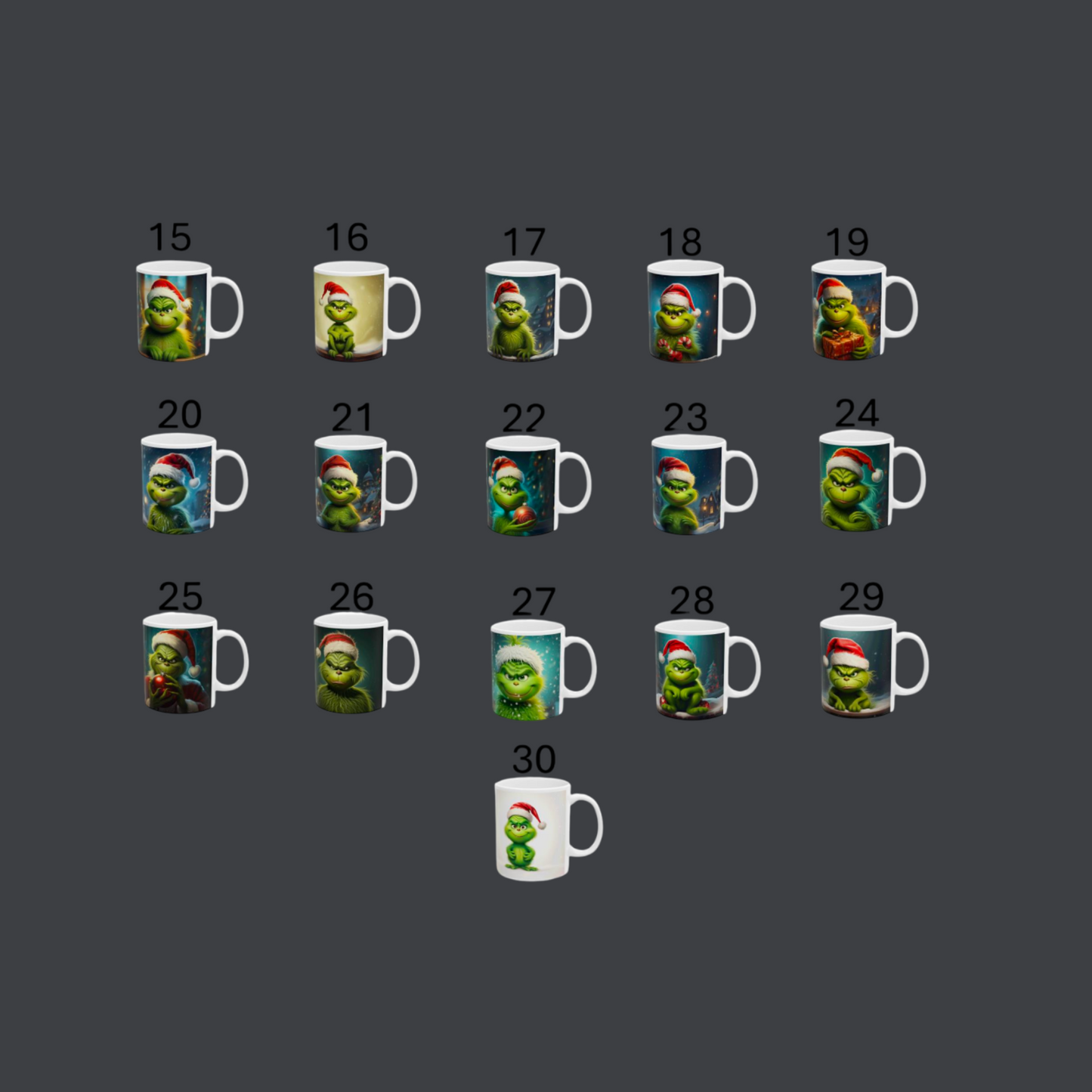 Weihnachtstasse Grinch