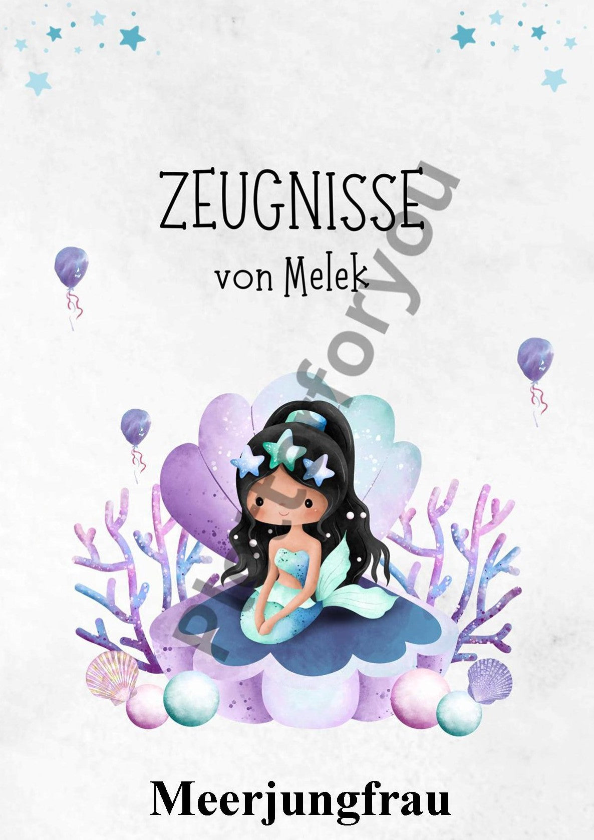 Zeugnismappe