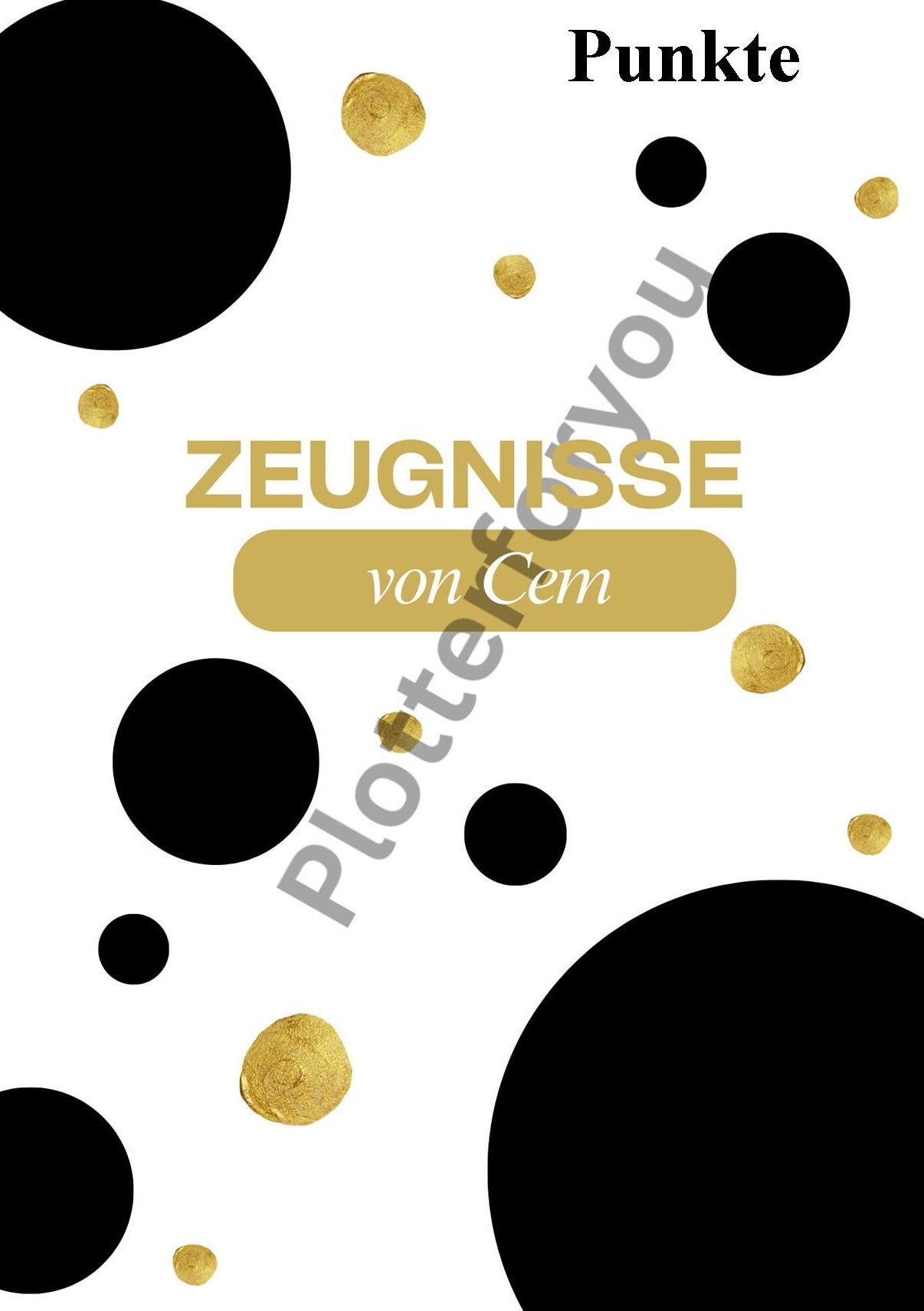 Zeugnismappe