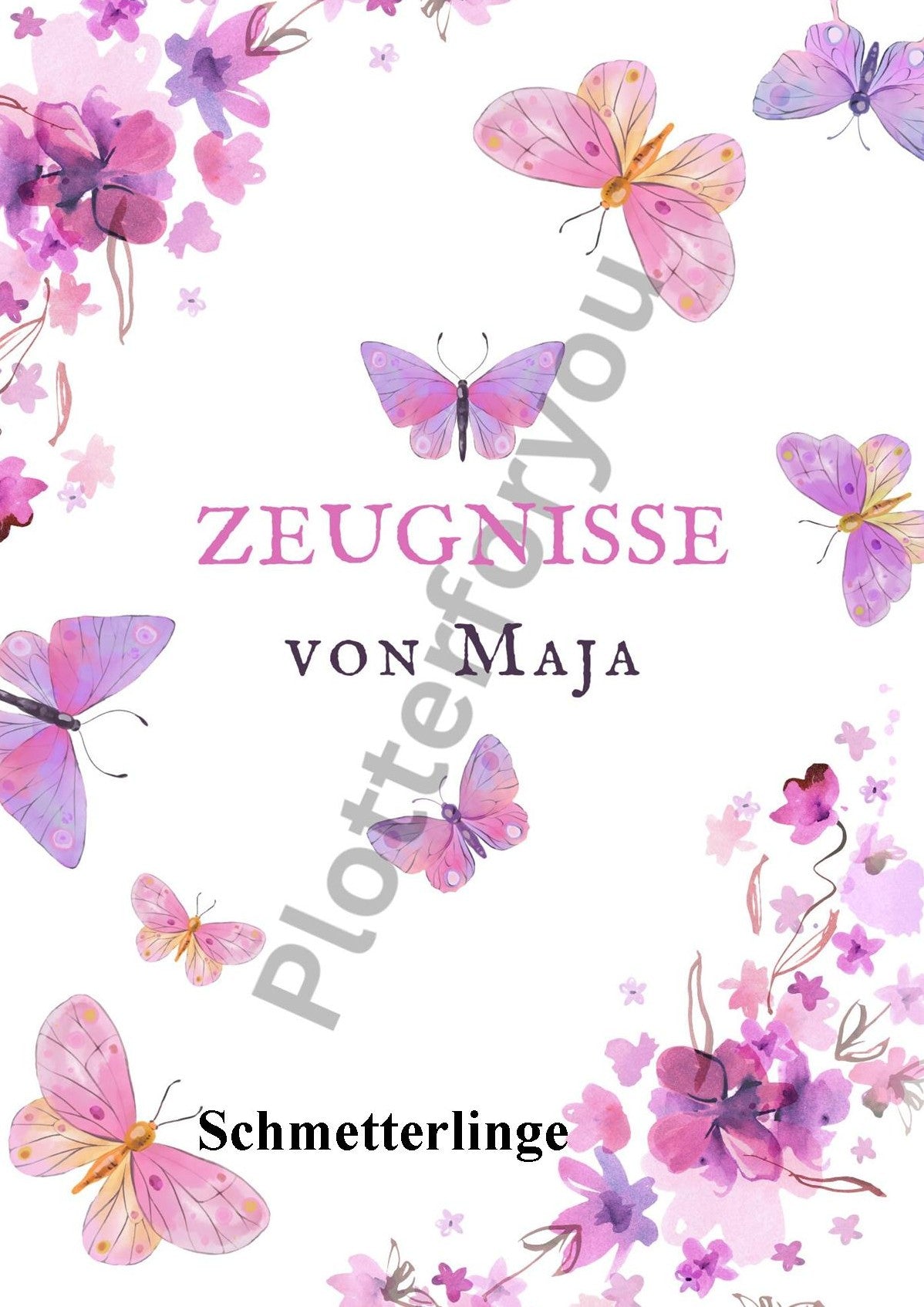 Zeugnismappe